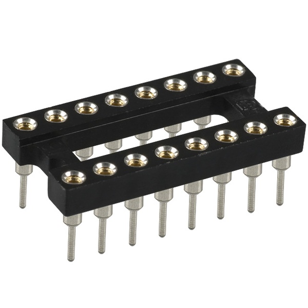 2200-6859 Lot of 4 16 Pin IC DIP Socket 
