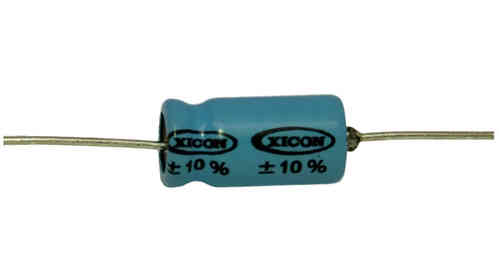 Condensateurs chimiques/electrolytiques 0,22uF  100V  NICHICON
