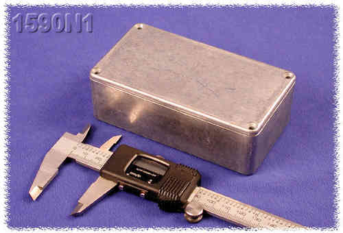 Caixa de alumínio HAMMOND 1590N1 / 125B