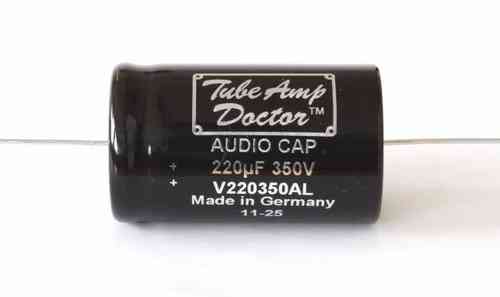 Condensatore elettrolitico assiale 220uF 350V TAD Audio Caps
