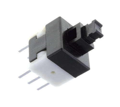 Taster MINI Schalter / Switch 8.5x8.5mm Momentary Mikroschalter THT PCB #A483 
