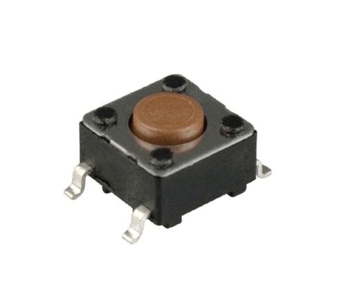 Botão de toque SMD 1.6N 6x6x4.3mm