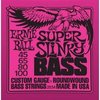Juego cuerdas bajo eléctrico ERNIE BALL Super Slinky 2834, 45-100
