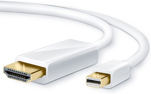 Cable Mini Display a HDMI 5mt blanco