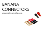 Banana connectors