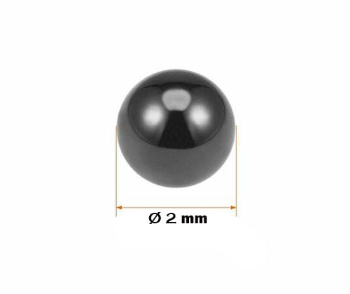 Esfera de rolamento Si3N4 G5 (2mm) para toca-discos REGA