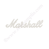 Original Marshall® Logo weiß, 22cm