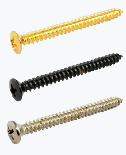 Neck plate screws, phillips head. Available in various colors