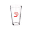 Pint glas med "D-Mark" logotyp. D'ADDARIO®