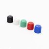 Ø18.3x17.3mm knob with pointer, for Ø6.3mm full shaft. Various colors available