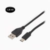 Cable USB 2.0; USB tipo "A" - USB tipo "C". 1.8mt