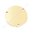 Cubierta circular (backplate) para selector tipo Les Paul. Color crema