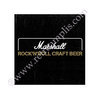Sottobicchiere MARSHALL "Rock`n`roll craft beer"