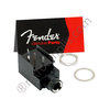 Original ®FENDER 4 pin 6.35mm encapsulated mono jack. PCB