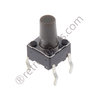 SPST ALPS tactile switch 6x6mm, 1.6N