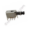 E-Switch® Momentary DPDT schalter, 300mA/30VDC, PCB