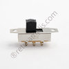 DPDT slide switch, solder lugs, 3A /150V