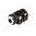Jack mono horizontal 6.35mm CLIFF, 4 contactos dorados.
