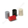 Cylindrical cap Ø6.2x9mm for switch. Various colors